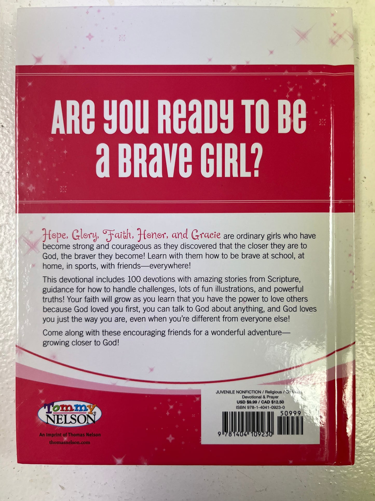 Brave girl devotional