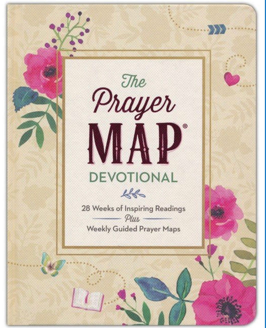 Prayer map devotional book