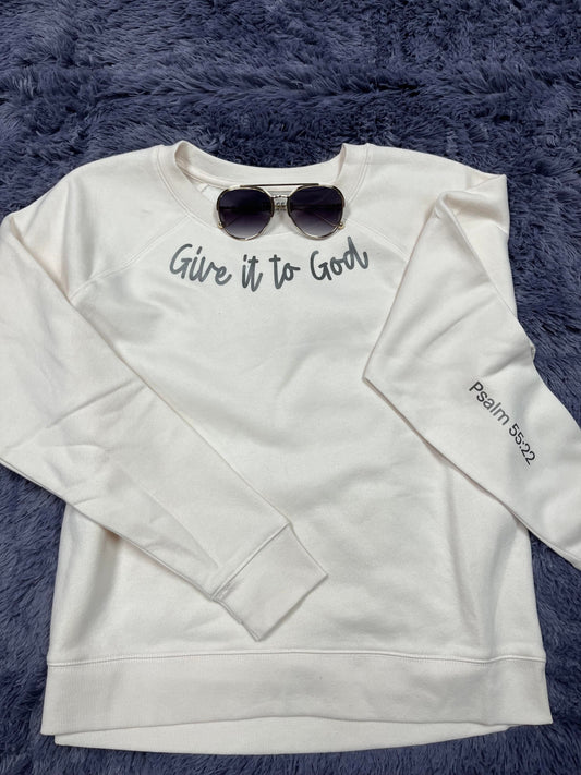 "Give it to God" Comfy Soft sweatshirt with thumb holes